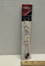 Fashion in View Beaded Eyeglass Cord Necklace 26" New