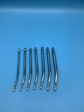 Lot Of 7 Bard Stainless Urethral Sounds 12,16,18,20,22,24,26
