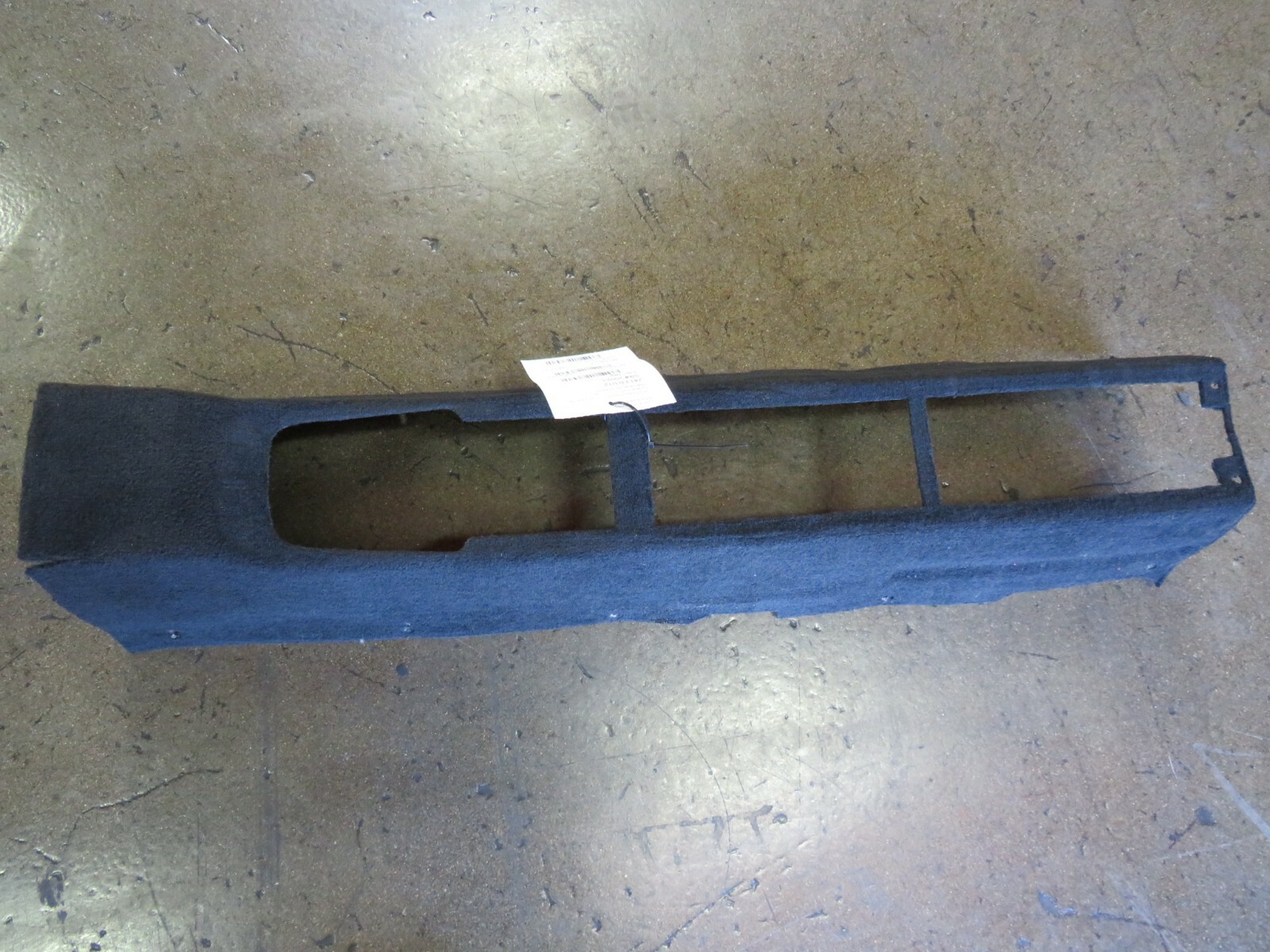 Ferrari 458 Italia, Center Console Lower Carpet, Black, Used, P/N 82906200