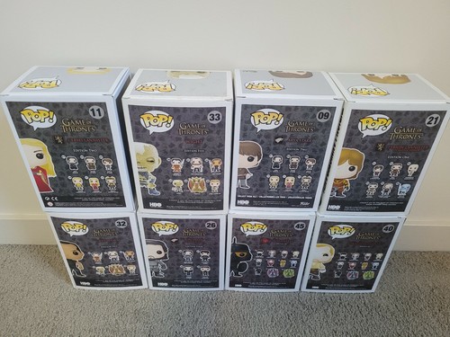 Game Of Thrones Funko Pop Vinyl Bundle - Cersei, Grey Worm, Unsullied, Jorah - Picture 2 of 5