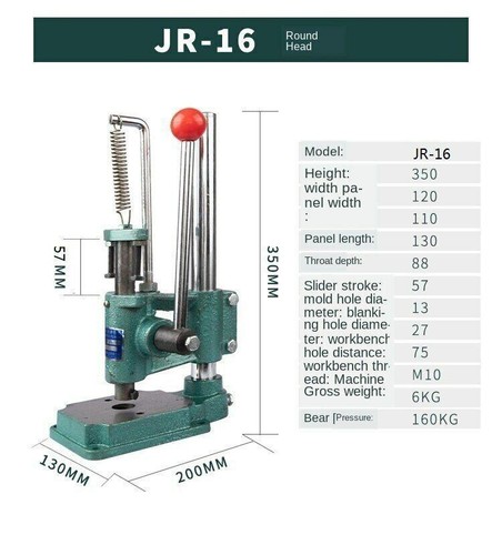 JH16 /JR16 hand press machine Manual presses machine Small industrial hand press - Picture 11 of 23
