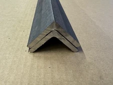 (2 PCS) 1/4" Thick Steel Angle Iron x 2" x 2" - 48" Long