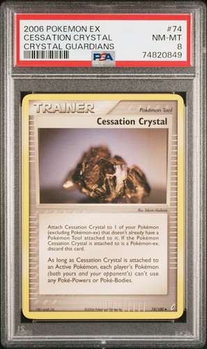 Cessation Crystal graded PSA 8 for sale on eBay