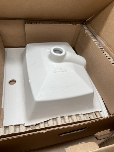 Kohler K-2356-1-0 Archer 22-5/8" Drop In Bathroom Sink W/ Overflow, White - 第 2/3 張圖片
