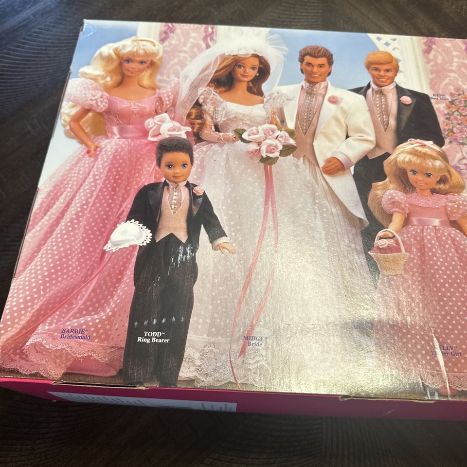 Barbie Wedding Party Midge 1990 - Coffret Mattel Malaisie - NRFB