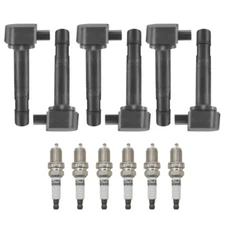 6X Ignition Coils + 6X Iridium Spark Plugs Kit For 99-08 Acura TL 3.2 3.5L UF400