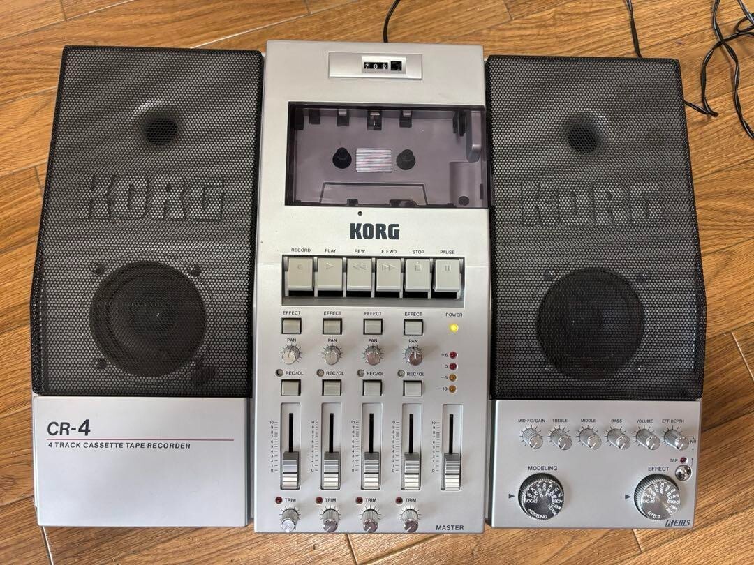 Junk Korg CR-4 Multi-track 4 Track Cassette Tape Recorder | eBay