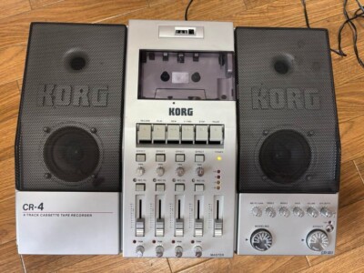 KORG CR-4 4 トラックカセットレコーダー Korg CR4 4-Track Recorder | zZounds