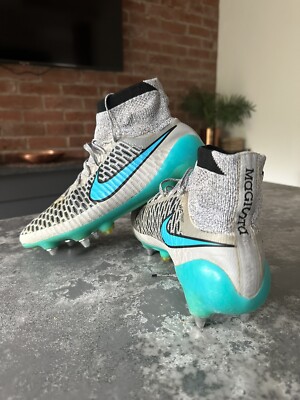 Nike Majista Obra SG PRO Wolf Grey / Turquoise Blue | eBay UK
