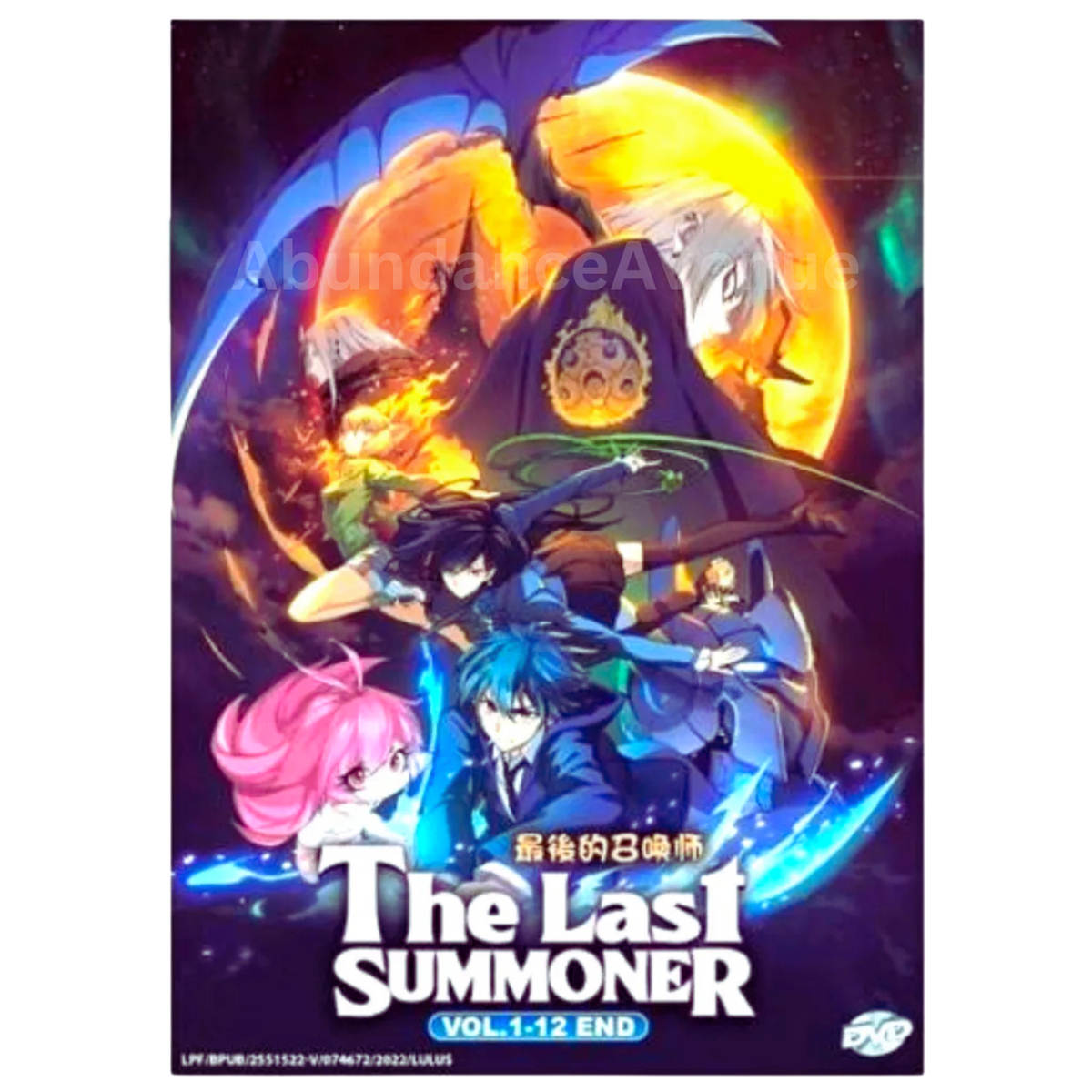 DVD Anime The Last Summoner (Vol. 1-12End) English Subtitle And