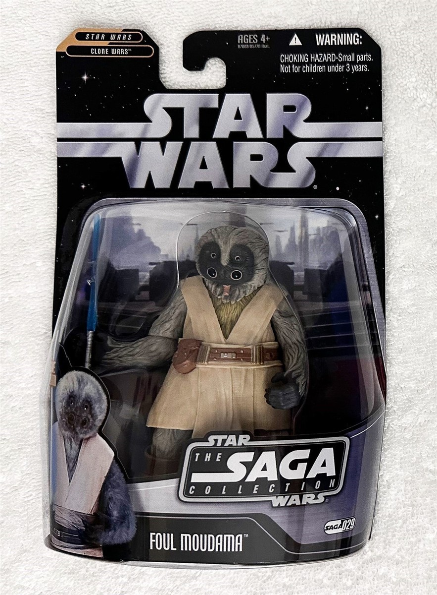 STAR WARS SAGA COLLECTION FOUL MOUDAMA #029 W/ LIGHTSABER