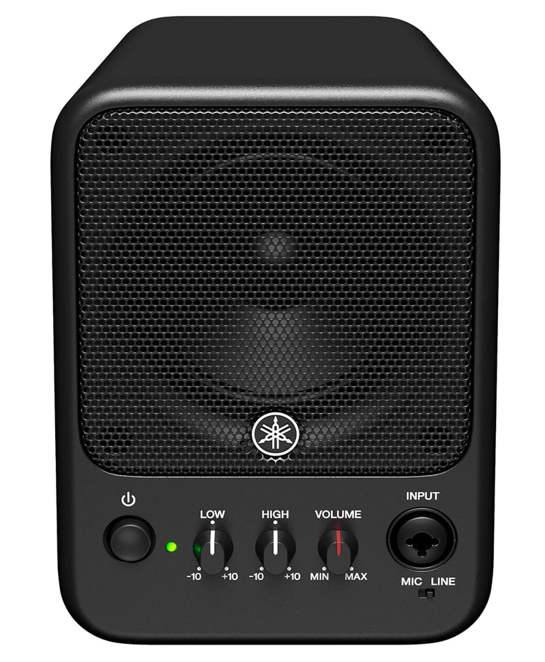 YAMAHA Powered Monitor Speakers 30W MS101-4 Black - Image 3 of 4