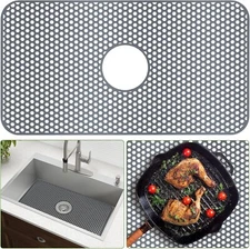 Toovem 26''x14'' Sink Protectors for Kitchen Sink Heat Resistant Flexible Stable