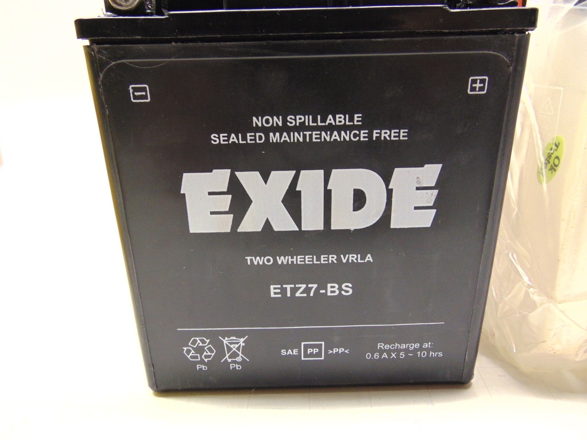Exide Battery Ktm Duke 125 Battery Voltage Exide ETX9-BS 12V AGM