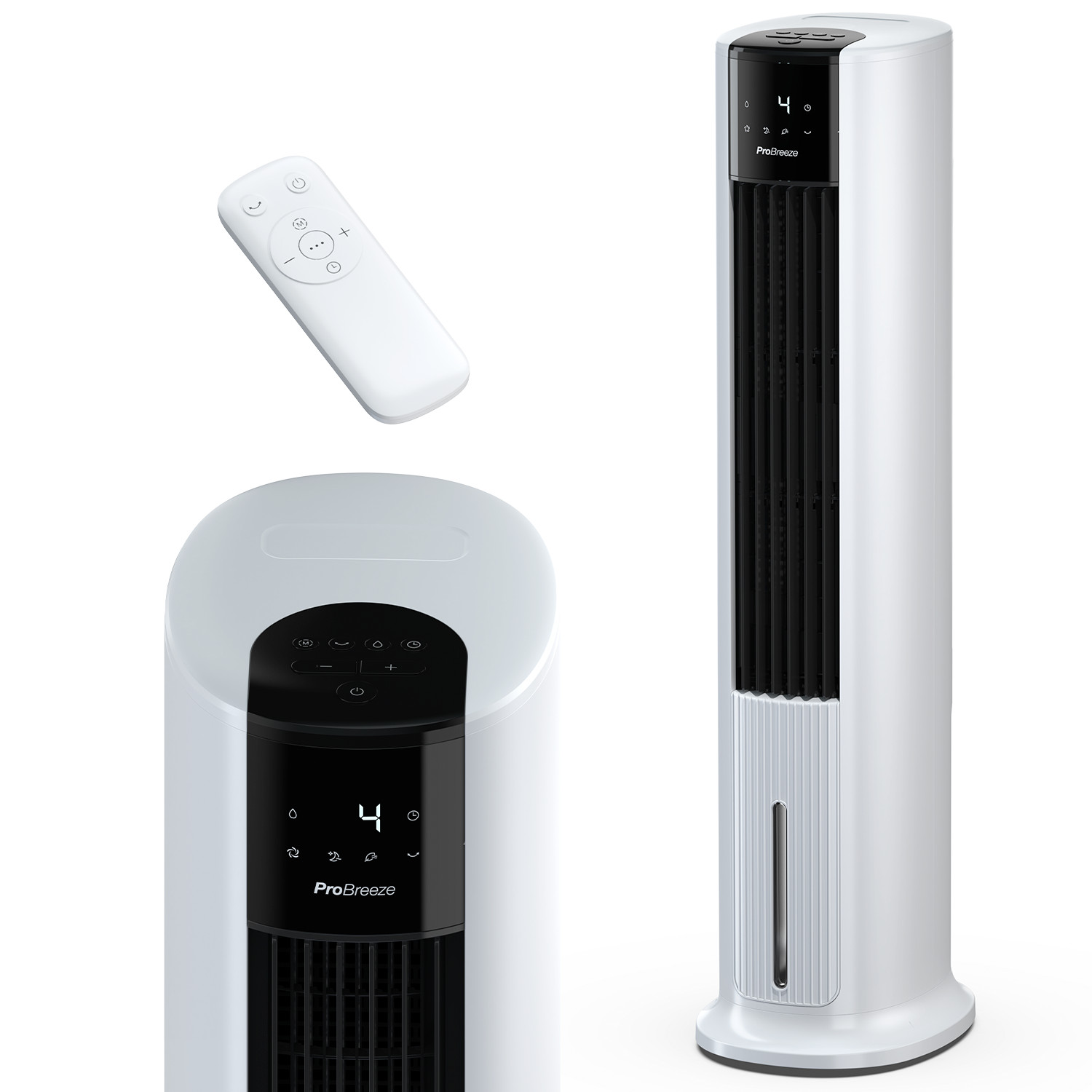 Rafraîchisseur d'Air Colonne Pro Breeze pour Salon et Chambre