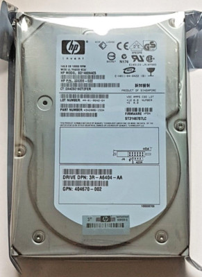 146.8 GB HP BD1468A4C5/ST3146707LC Wide U320 SCSI 80pin 10K 3.5'' Festplatte Neu