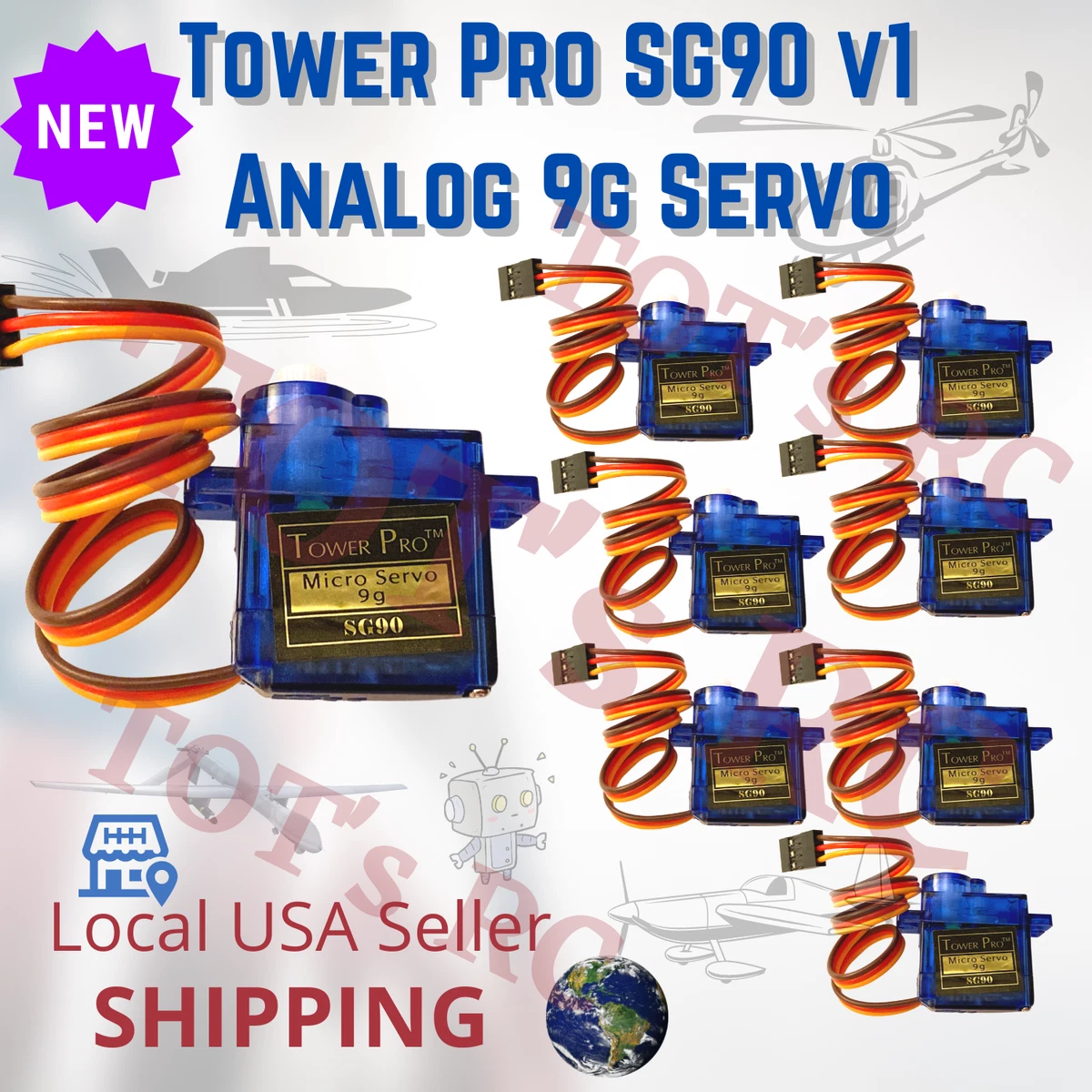 SG90, MG90 Servo Motor Pinout, Spec And Best 10 SG90, 47% OFF