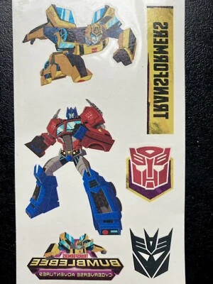 Hasbro Transformers Tattoos Bumblebee temporäre Tattoos Einmaltattoos Kinder 6x