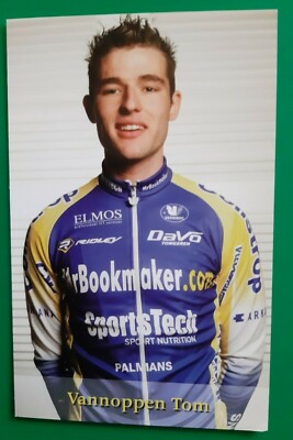 CYCLING cycling card TOM VANAPPEN team MrBookmaker SportsTech 2005
