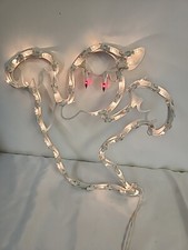 Lighted Halloween GHOST Silhouette Window Decoration 16"