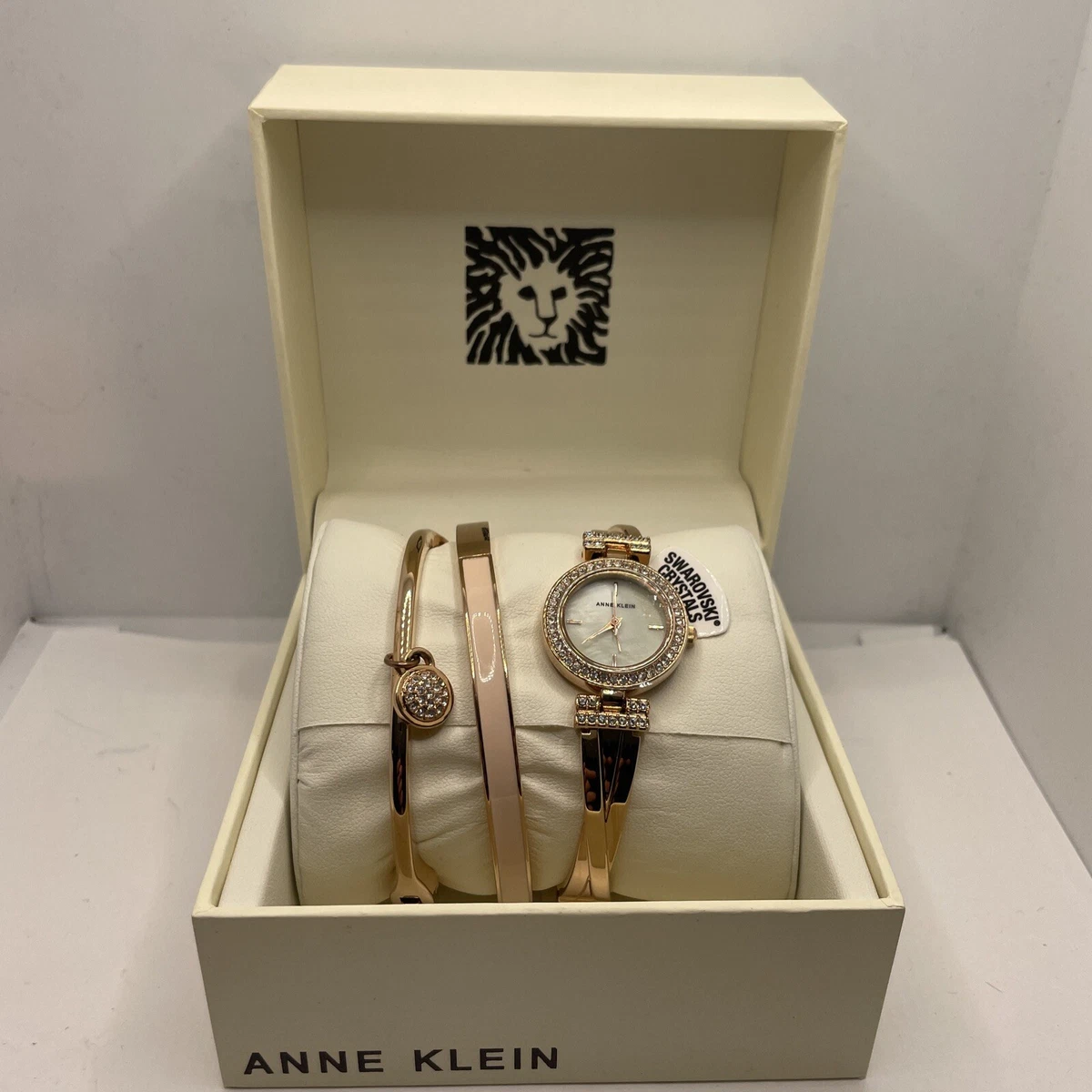 ANNE KLEIN WOMEN'S Premium Crystal Accented Watch And, 41% OFF