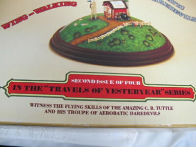 スポーツ Enesco The Flying Circus Action Musical ENESCO FLYING CIRCUS LIMITED EDITION ACTION MUSICAL IN BOX NEEDS