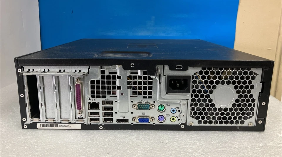 HP Compaq 6005 Pro SFF PC AMD Athlon II CPU / 4GB RAM / 500GB HDD / Windows XP ~ - Image 3 of 4