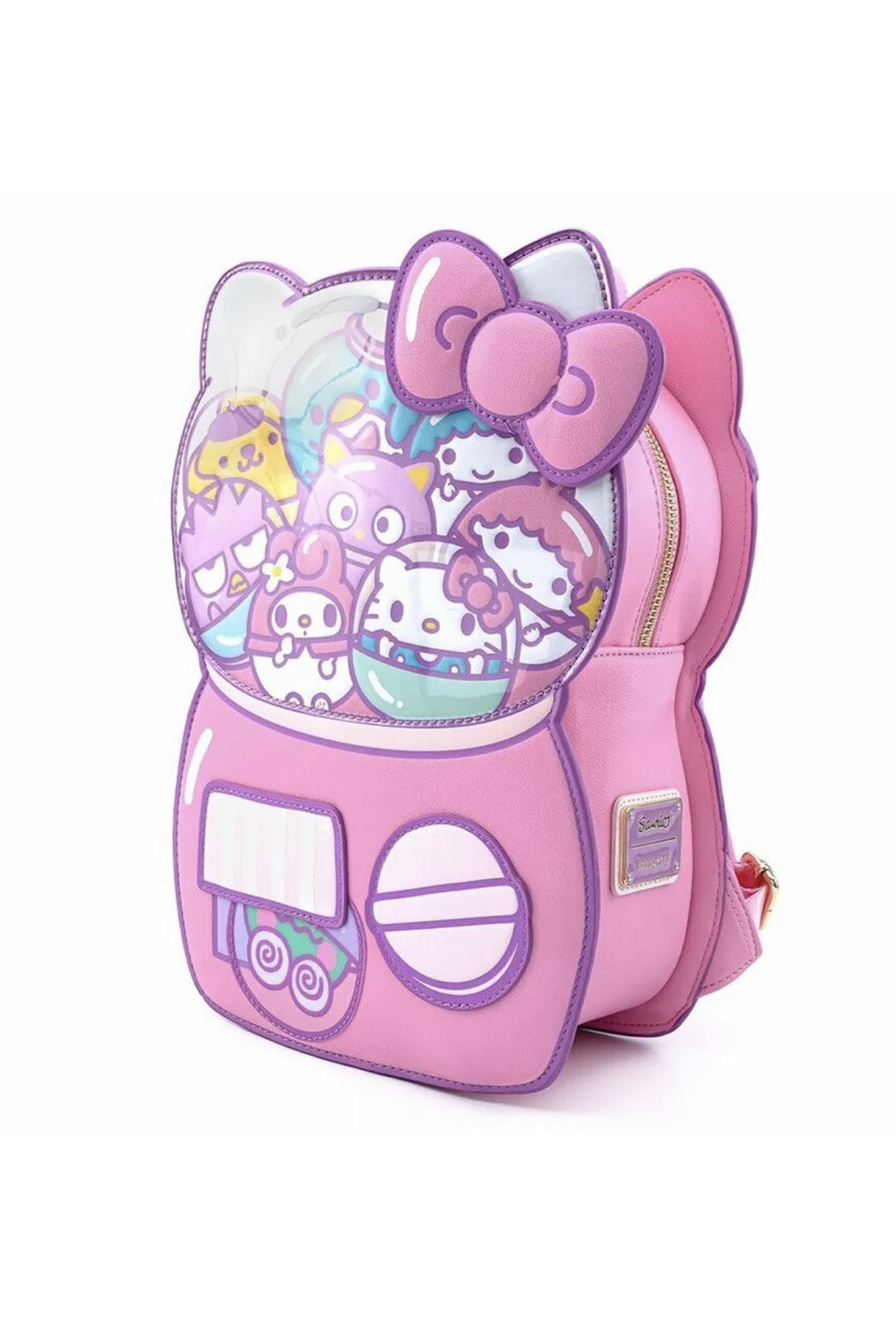 Loungefly x Sanrio Hello Kitty and Friends Gumball Machine Pastel Mini Backpack