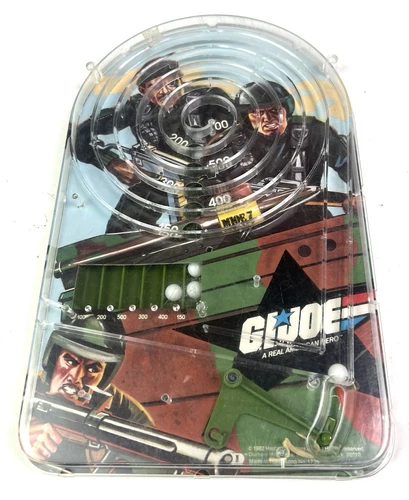 VINTAGE 1980s RARE GI JOE ARAH Pinball Tabletop Game COOL