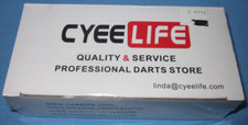 a box of 12 CyeeLife Steel Tip Darts, 20 gram ... new