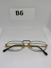 BerDel Steroflex RANDY Gold Flex Eyeglass Frames Italy 53-21 145 white gep