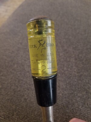 Vintage Buck Bros.  2'' Chisel. Made In USA Yellow. Nice Original Condition Q2
