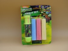 Nickelodeon Teenage Mutant Ninja Turtles Chalk Set 3 Colors with Holder