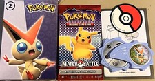 McDonald s Happy Meal Toys Pokemon 2022 Match Battle 4 Card Pack Toy - Box 2