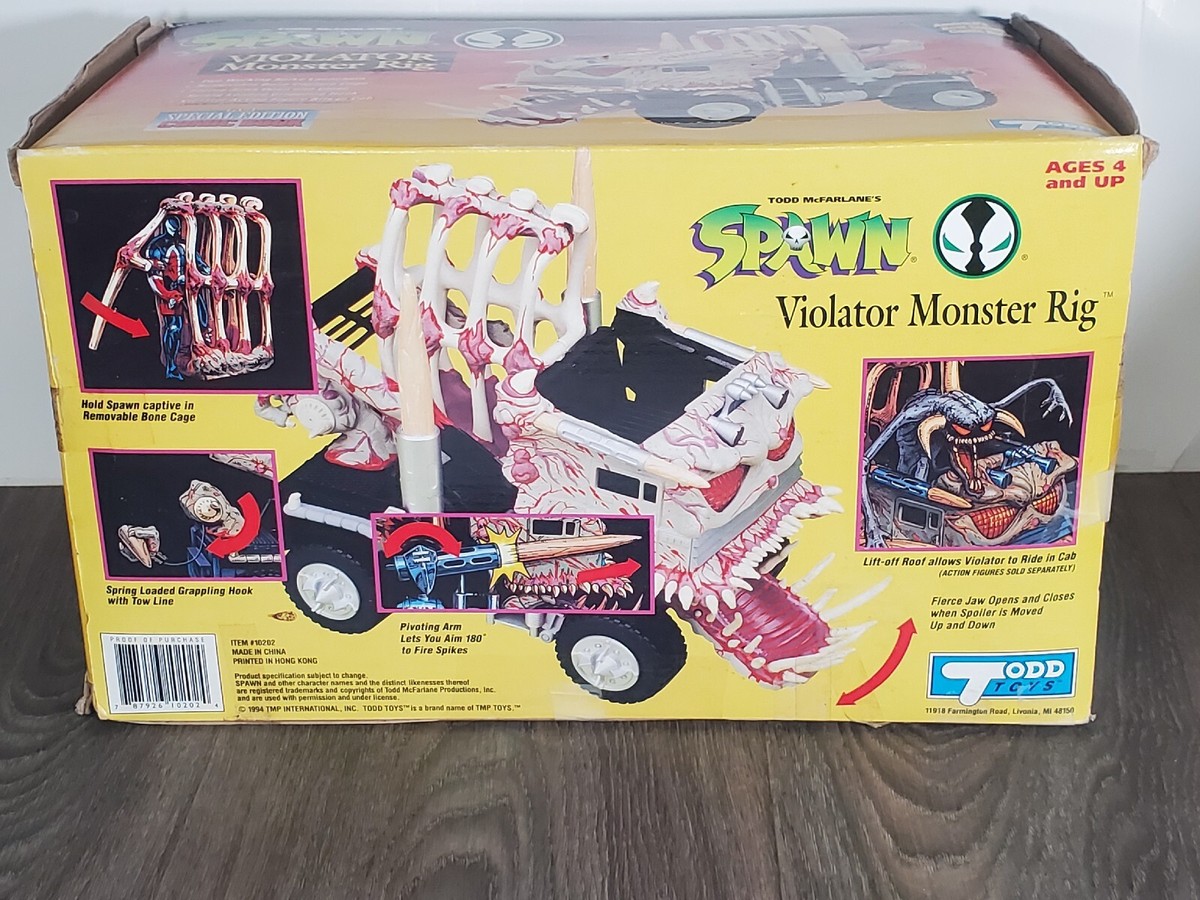 Todd Mcfarlane Toys Spawn Violator Monster Rig Vehicle Action
