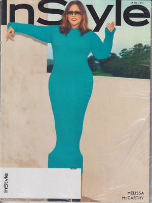 InStyle April 2021 Melissa McCarthy  (Magazine: Fashion, Lifestyle)