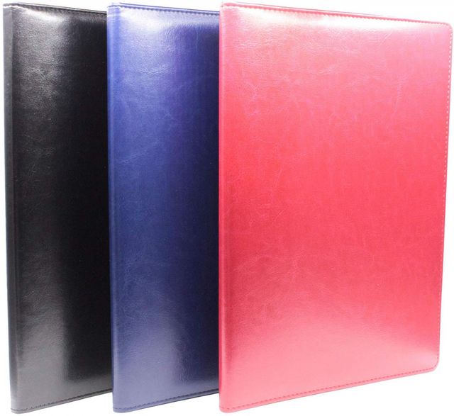 Diploma Certificate Holders Binders Cover 8.5 x 11 Navy Blue Leather