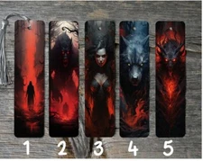 Spooky Metal Bookmarks