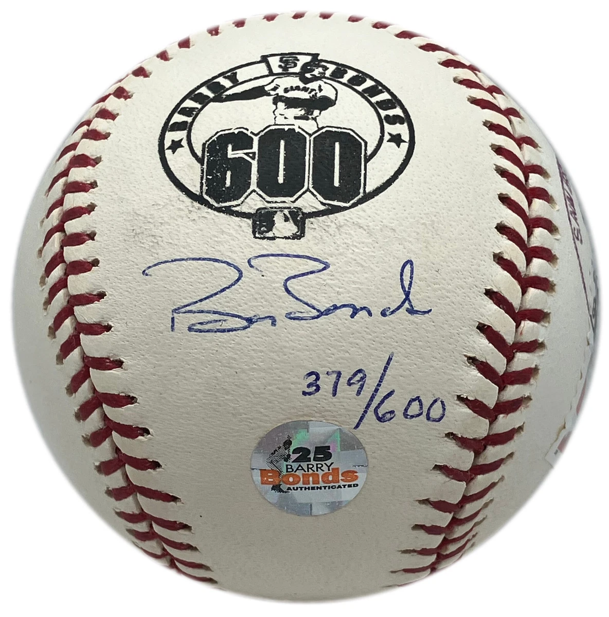 Barry Bonds サイン入り MLBボール Barry Bonds 6X MVP Signed Baseball Bonds Hologram Limited Edition