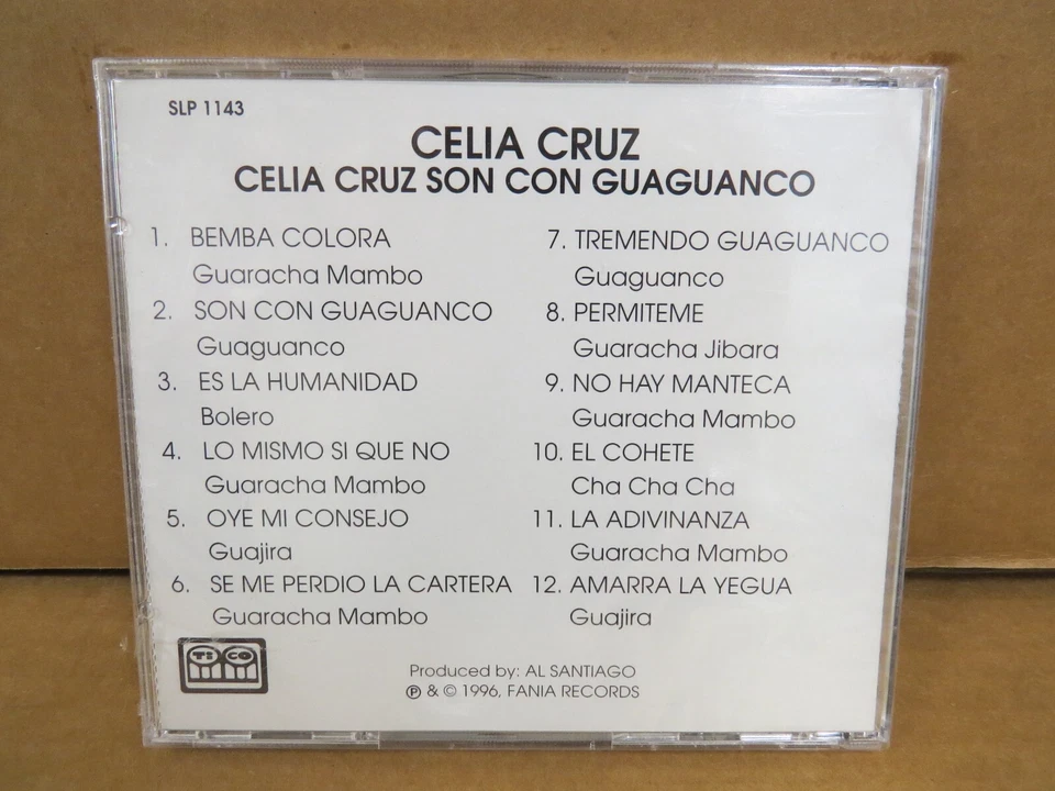 Celia Cruz Son Con Guaguanco CD Latin Foto 2 de 3
