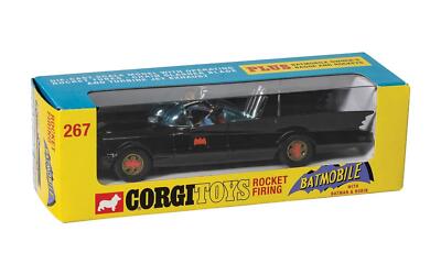 CORGI Toys 267 - Batmobile RED WHEELS Rote Räder Near mint TOP RARE