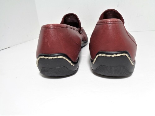 Maripe Cruiser Red Leather Moccasins Loafers Women's Shoe US 8M - Picture 8 of 11