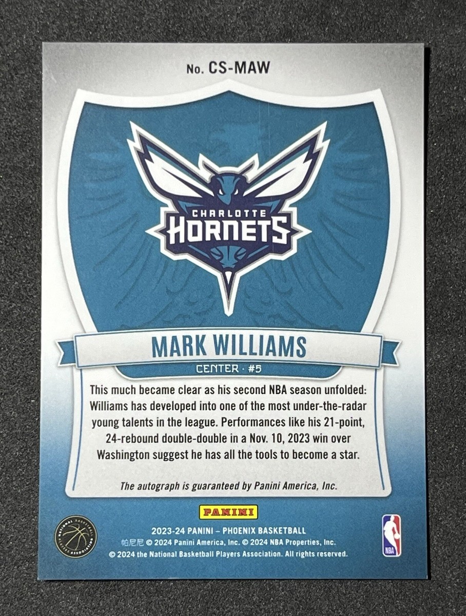 2023-24 Panini Phoenix Mark Williams Crusade Autograph Holo 2023-24 Panini Phoenix Mark Williams Crusade Autograph Holo