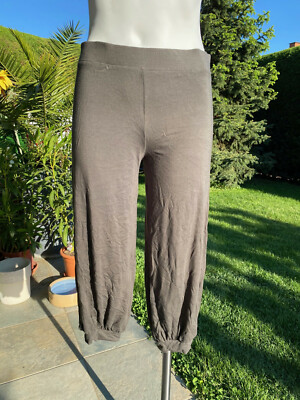 Knie lange - kuschelweiche Damen Freizeit Hose v.  3SUiSSES Collection - Gr.36