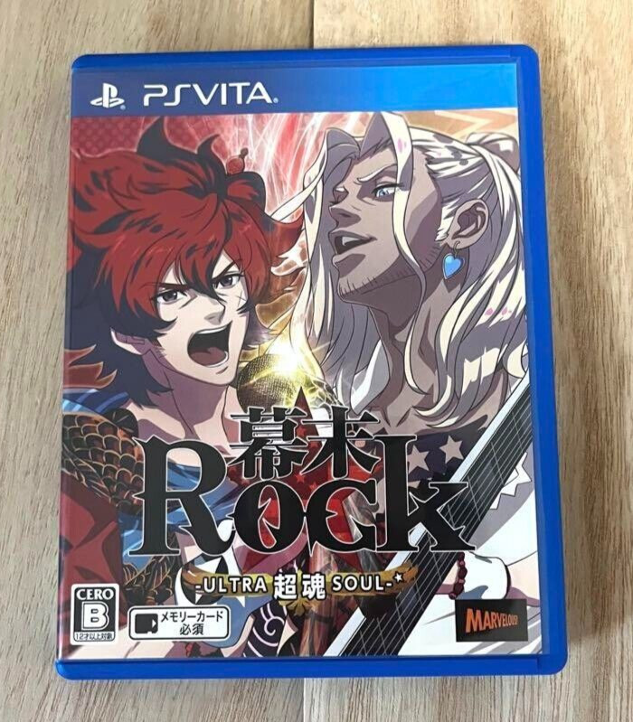Bakumatsu Rock Ultra Soul PS Vita PSV Japanese ver Tested