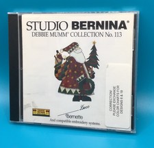 Studio BERNINA Collezione Debbie Mumm CARTOLINA DA RICAMO n. 113 - Natale Inverno