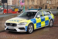 Police Car Photo - Mersey Tunnels Police KT19KYW Volvo Liverpool 30/12/24