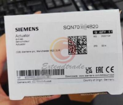 ONE Siemens Damper actuator SQN70.424B20 New