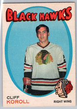 CLIFF KOROLL 1971-72 O-PEE-CHEE 71-72 NO 209 EXMINT+          52415