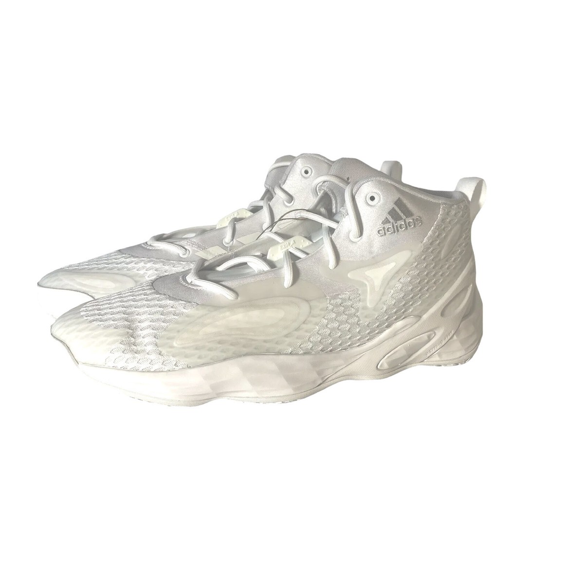 adidas gazelle silver green womens adidas Women's Exhibit Select Mid Basketball Shoes, Size 9, White/Red main image 0
